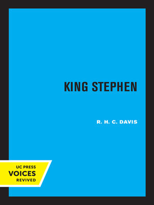 cover image of King Stephen